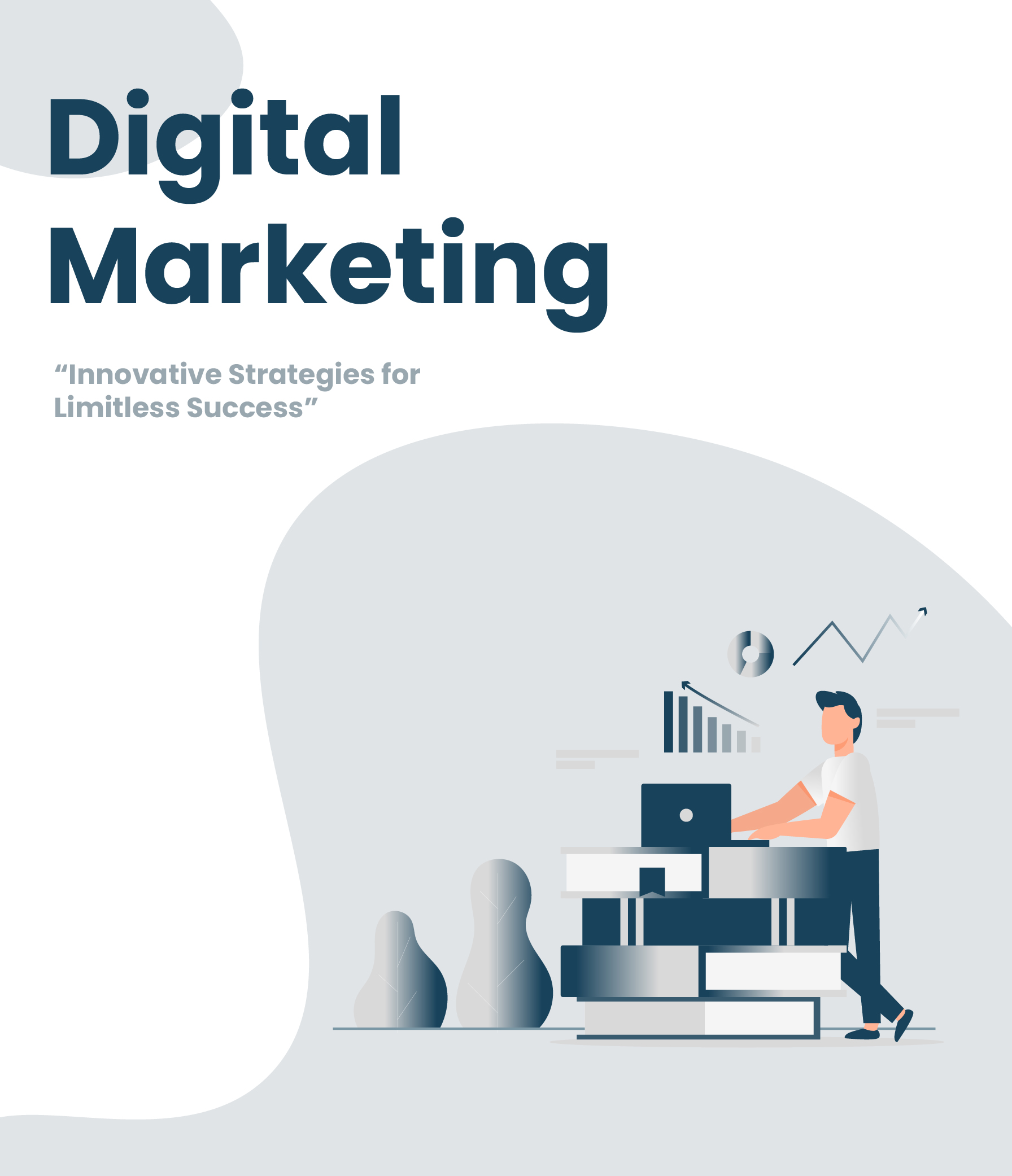 Digital Marketing Hero Banner Mobile Size Written Text