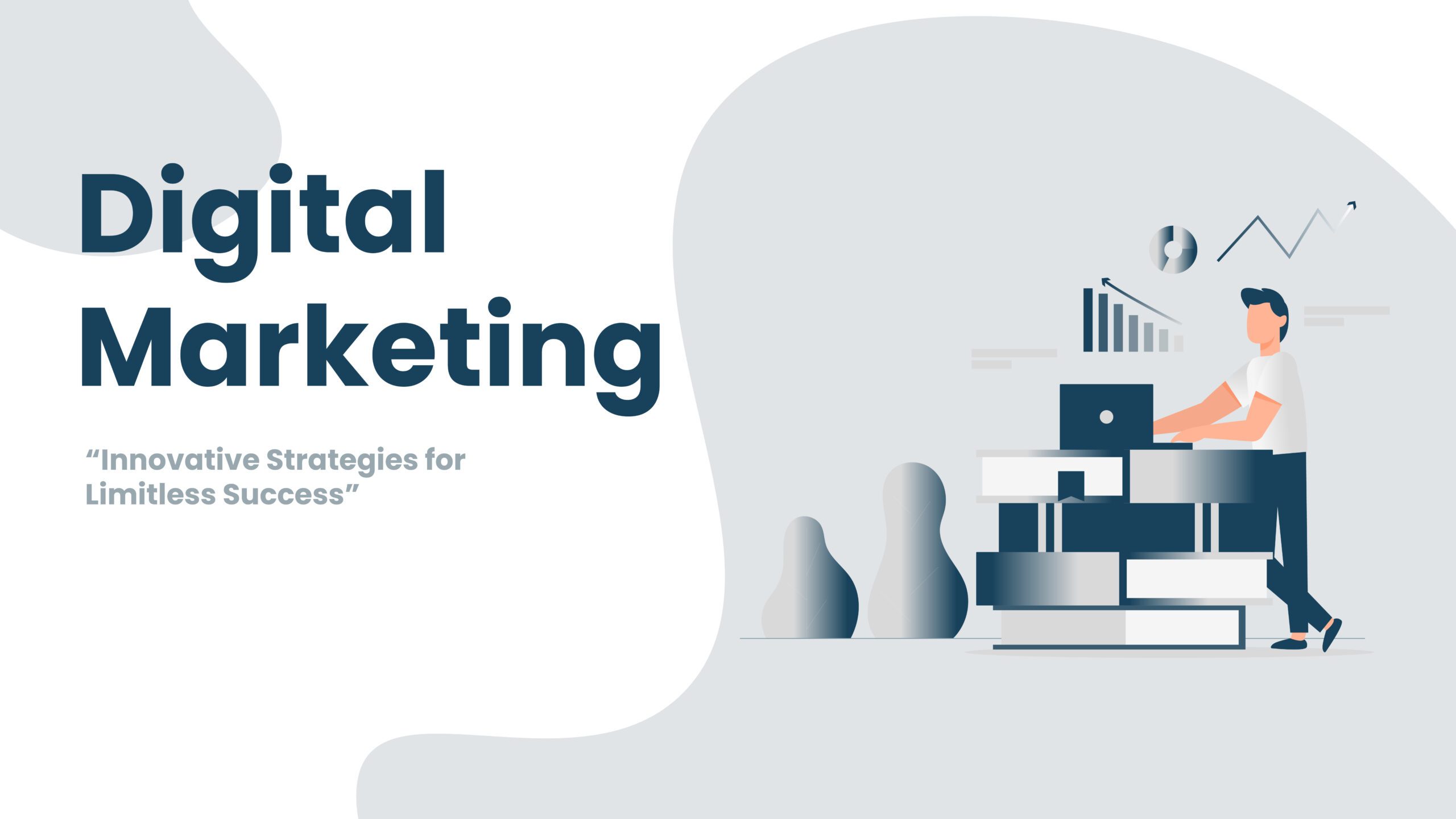 Digital Marketing Written Text Desktop Banner Style 2